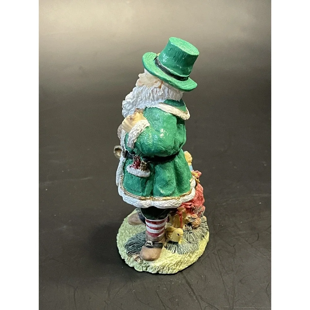 Irish International Santa Claus Figurine Ireland 1995 Vintage